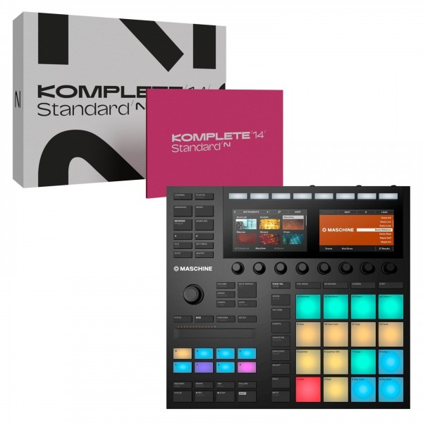 Native Instruments Maschine MK3 with Komplete 14 (Boxed) - Full Bundle