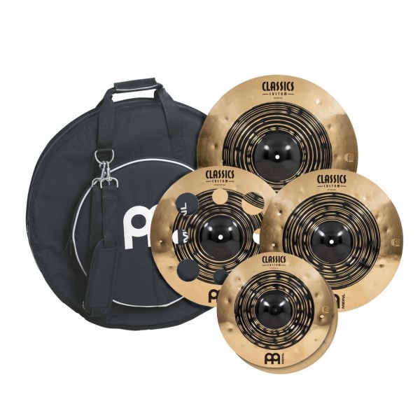 Meinl Classics Custom Dual Expanded Cymbal & Pro Bag Set