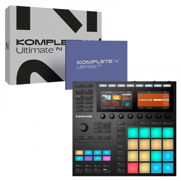 Native Instruments Maschine MK3 with Komplete 14 Ultimate (Boxed)