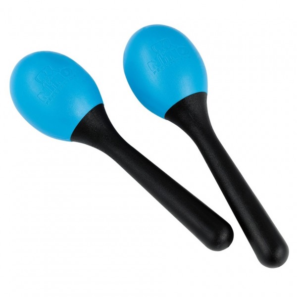 Nino by Meinl Egg Maracas Shaker Assortment, 48pcs - Blue
