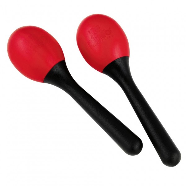 Nino by Meinl Egg Maracas Shaker Assortment, 48pcs - Red