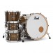 Pearl Masters Maple Pure 22'' 4pc Shell Pack, Bronze Oyster