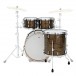 Pearl Masters Maple Pure 22'' 4pc Shell Pack, Bronze Oyster