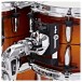 Pearl Masters MCT 22'' 6pc Double Kick Shell Pack, Almond Red Stripe