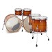 Pearl Masters MCT 22'' 6pc Double Kick Shell Pack, Almond Red Stripe