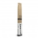 Promark Classic Attack 5A Shira Kashi Oak Drumstick Oval Tip, 4-Pack