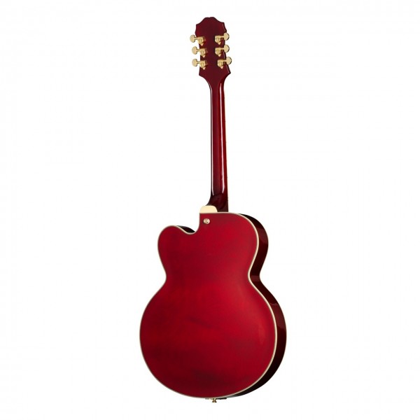 Epiphone Broadway (2023), Wine Red - Back