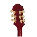 Epiphone Broadway (2023), Wine Red - Headstock Back