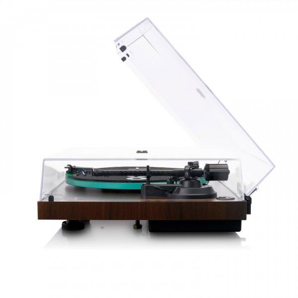 Lenco LBT-225 Side, Dust Cover Angle