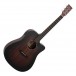 Tanglewood TWCRDCE Crossroads Electro Acoustic, Whiskey Burst