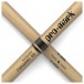 Promark Classic Forward 5A Hickory Drumsticks Oval Wood Tip, 4-Pack - Crossed