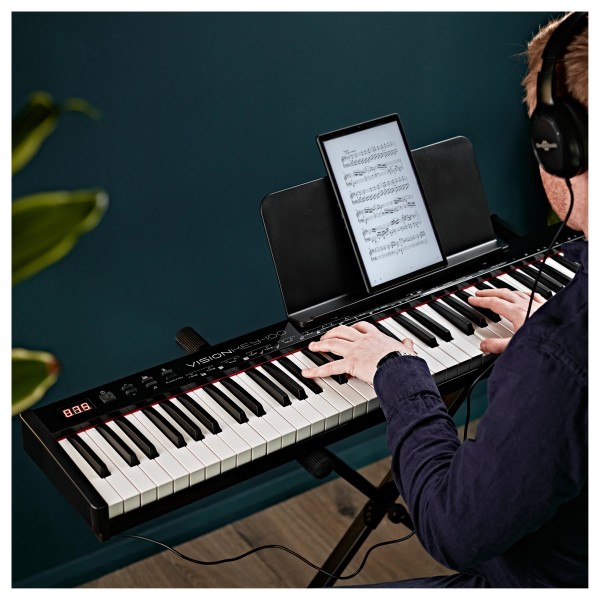 VISIONKEY-100 Portable Digital Keyboard Piano, with Bluetooth