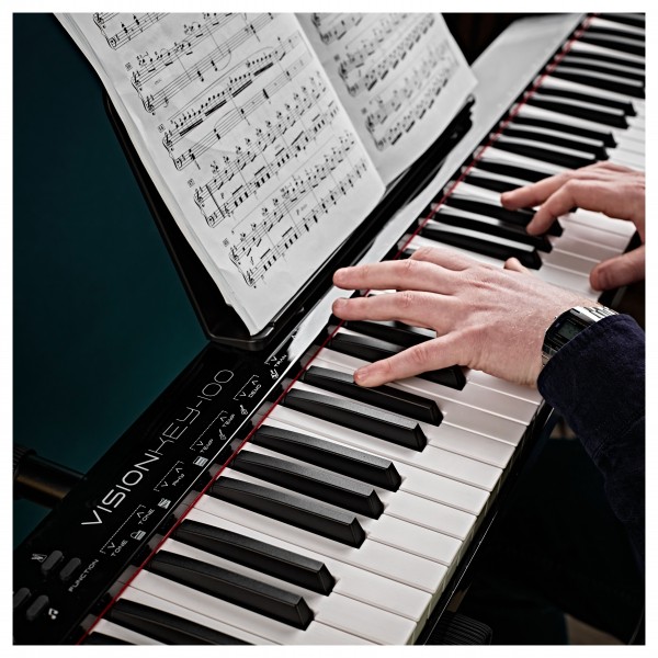 VISIONKEY-100 Portable Digital Keyboard Piano, with Bluetooth