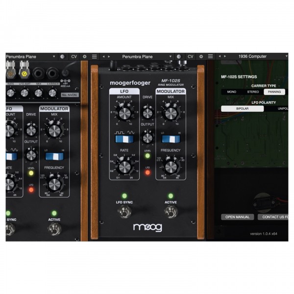 MoogerFooger Software MF-102S Ring Modulator