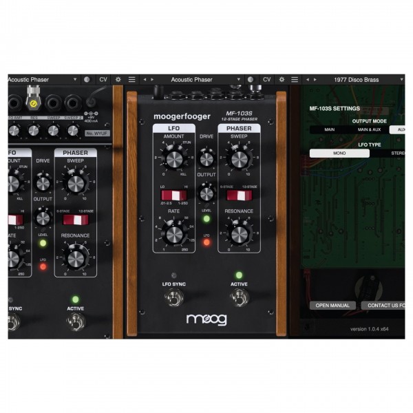 MoogerFooger Software MF-103s 12-Stage Phaser