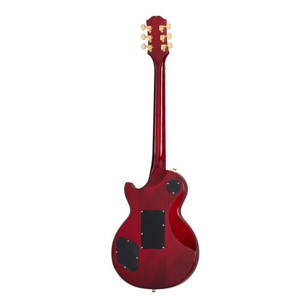Epiphone Alex Lifeson Les Paul Custom Axcess Quilt, Ruby