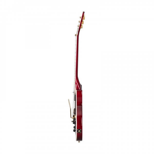 Epiphone Alex Lifeson Les Paul Custom Axcess Quilt, Ruby