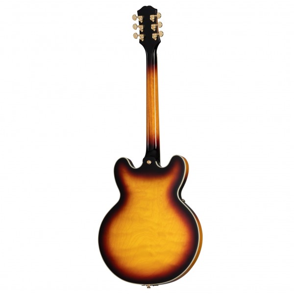 Epiphone Sheraton Frequensator Left-handed, Vintage Sunburst back