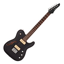 G4M 734 SH Electric Guitar, Transparent Black