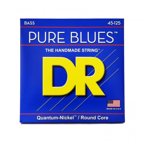 DR Strings PURE BLUES Quantum Nickel Bass Strings 5-String, 45-125