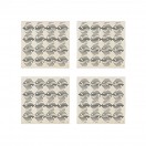 G4M Acoustics Waves, 4 Pack, Poplar