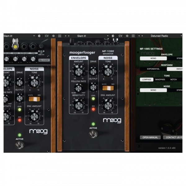MoogerFooger Software MF-109s Saturator