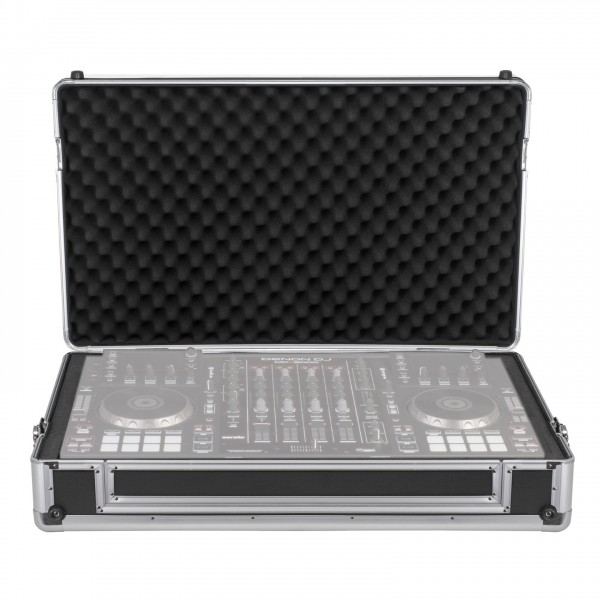 UDG Ultimate Pick Foam Flight Case 2XL MKII, Silver - Front Open (DJ Controller Not Included)