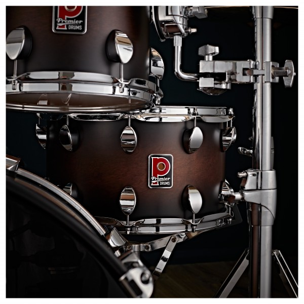 Premier Elite 14" x 8" Snare Drum, Walnut Satin Burst
