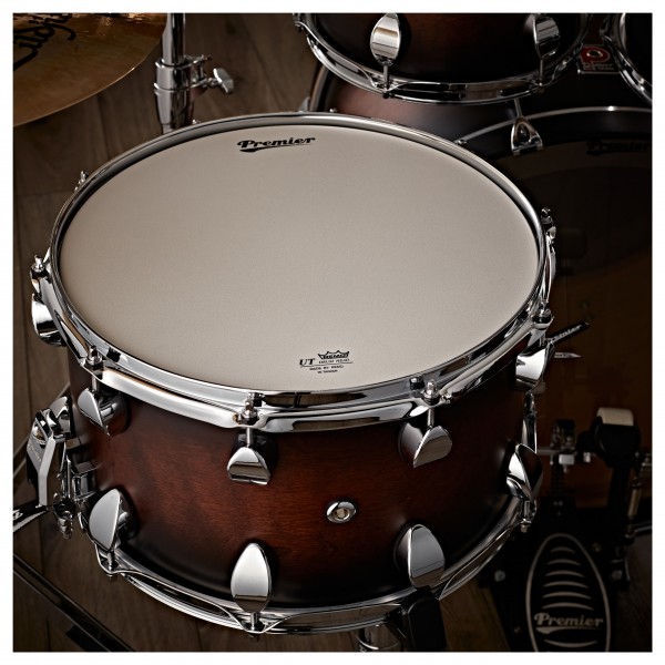 Premier Elite 14" x 8" Snare Drum, Walnut Satin Burst