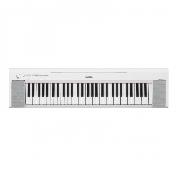 Yamaha Piaggero NP15 Portable Digital Piano, White