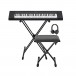 Yamaha Piaggero NP15 Tragbares Digitalpiano, schwarz inkl. Zubehör