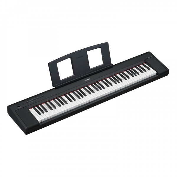 Yamaha Piaggero NP15 Portable Digital Piano, Black