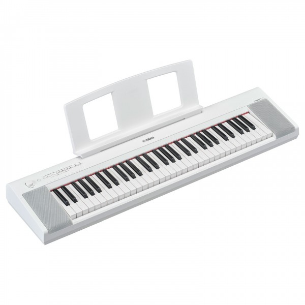 Yamaha Piaggero NP15 Portable Digital Piano, White