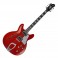 Hagstrom Super Viking, Wild Cherry Transparent