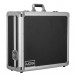UDG Ultimate Pick Foam Flight Case L, Silver - Angled Closed 