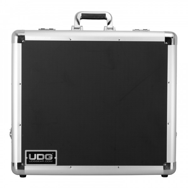 UDG Ultimate Pick Foam Flight Case L, Silver - Front Closed