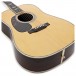 Martin D-45 Left Handed Dreadnought Acoustic Guitar, Natural Gloss