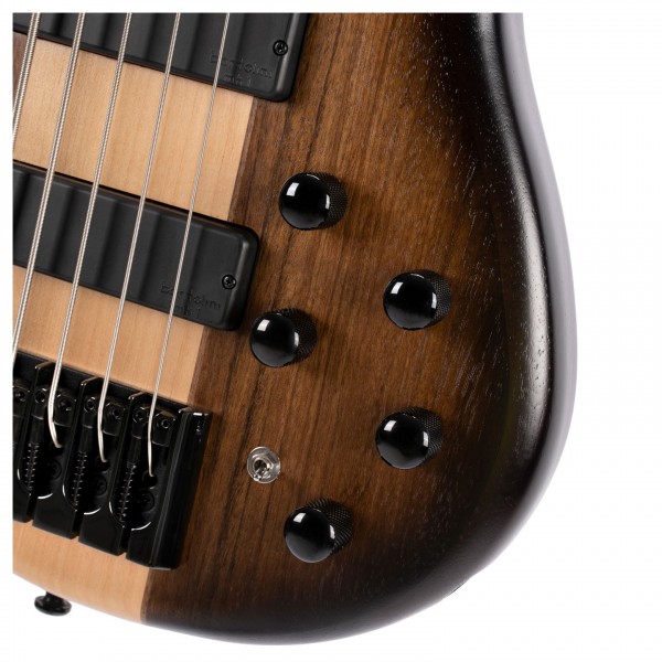 Cort C5 Plus OVMH 5-String Bass, Antique Brown Burst