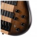 Cort C5 Plus OVMH 5-String Bass, Antique Brown Burst