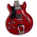 Hagstrom Alvar Left Handed, Wild Cherry Transparent