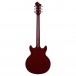 Hagstrom Alvar Left Handed, Wild Cherry Transparent