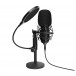 Maono AU-A04T USB-B Condenser Microphone - Angled with Windscreen