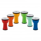 Nino by Meinl Classroom Djembe Group Rhythm Set, 6 Pieces