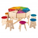 Nino by Meinl Deluxe Classroom kachon Group Rhythm Set, 19 element&oacute;w