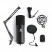 Maono XLR Condenser Cardioid Microphone with Boom Arm Kit and Pop Filter