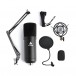 Maono XLR Condenser Cardioid Microphone with Boom Arm Kit and Pop Filter