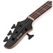 G4M 878 Left Hand Bass Guitar, Walnut Stain