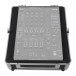 UDG Pick Foam Flight Case Medium, Silver - Front Open (Mixer Not Included)