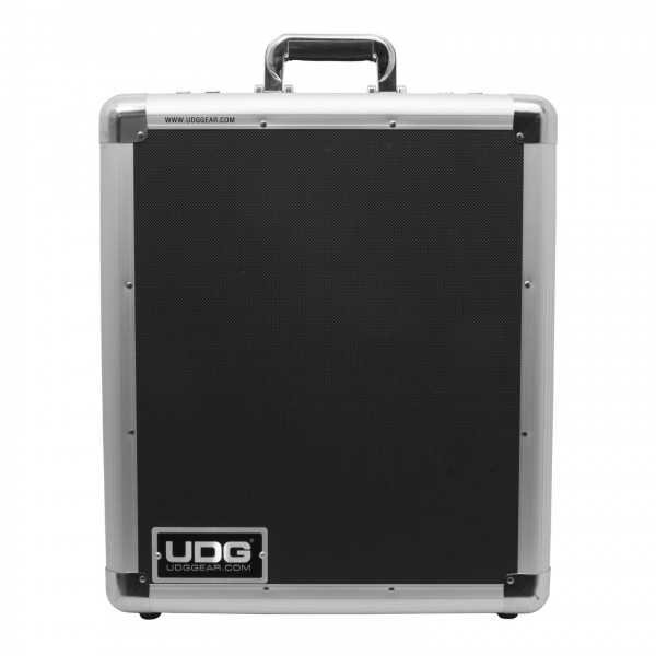 UDG Ultimate Pick Foam Flight Case M, Silver - Front Closed