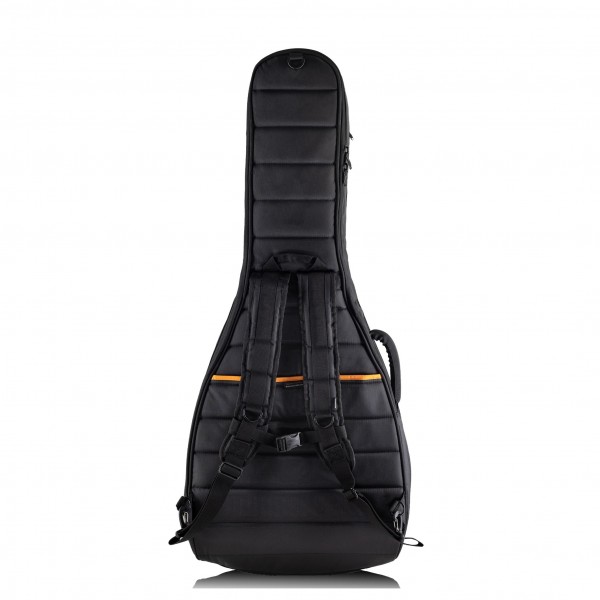 Mono M80 Classic Dual Semi-Hollow/Electric Guitar Case, Black back